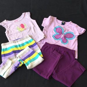 Bundle of tops and pants set.